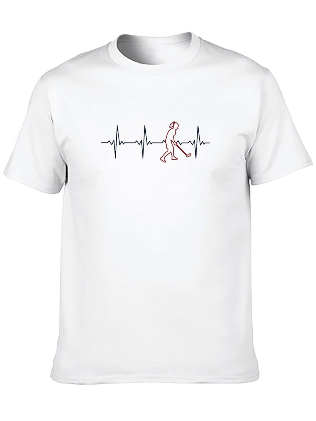 Hockey Heartbeat Graphic Tee
