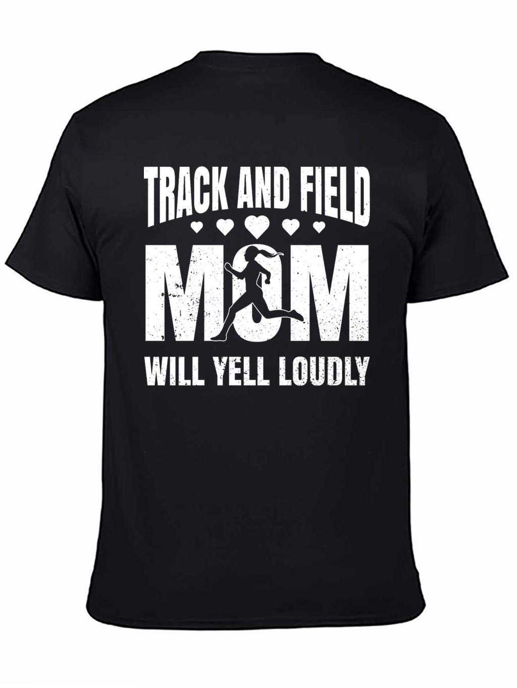 Track and Field Mom Graphic Tee