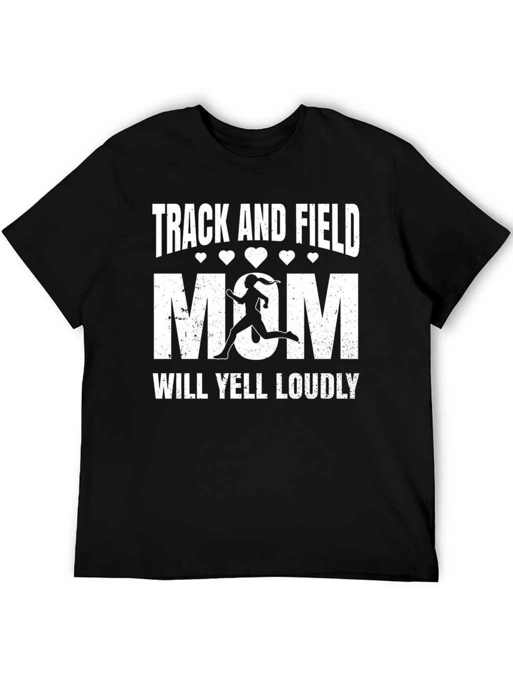 Track and Field Mom Graphic Tee