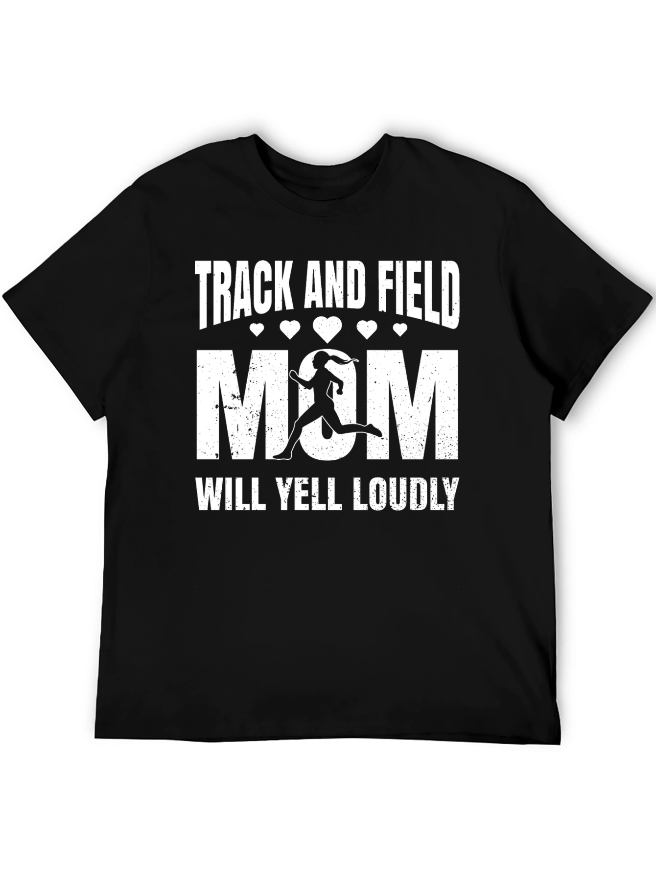 Track and Field Mom Graphic Tee