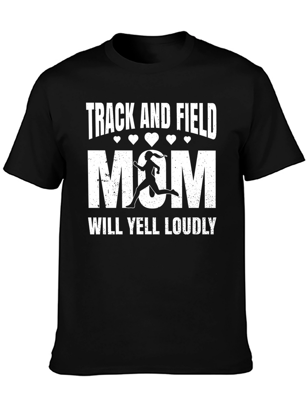 Track and Field Mom Graphic Tee