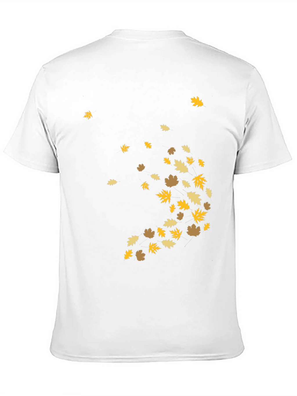 Autumn Leaves Graphic Tee - Black