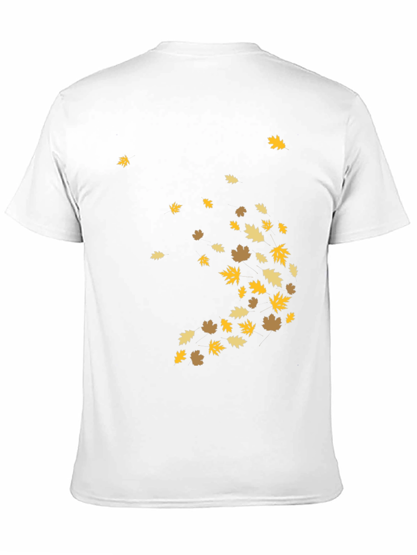 Autumn Leaves Graphic Tee - Black