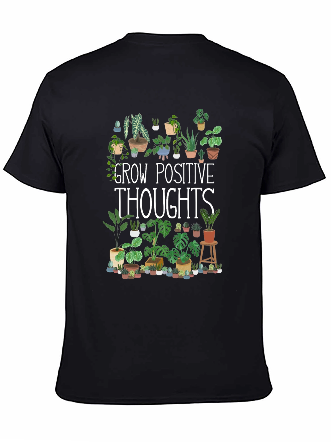 Grow Positive Thoughts Plant Lover Tee