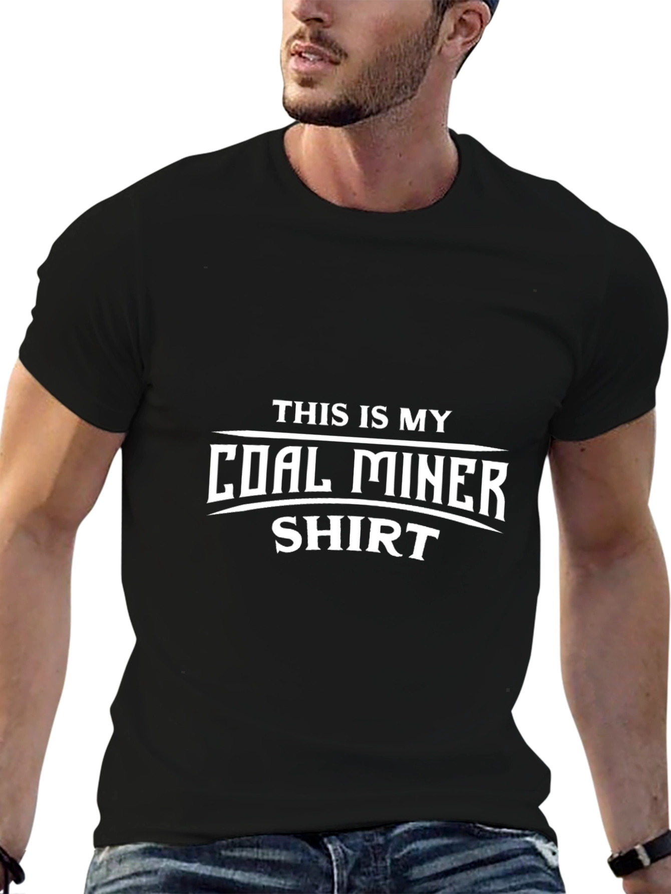 This Is My Coal Miner Shirt - Novelty Graphic Tee