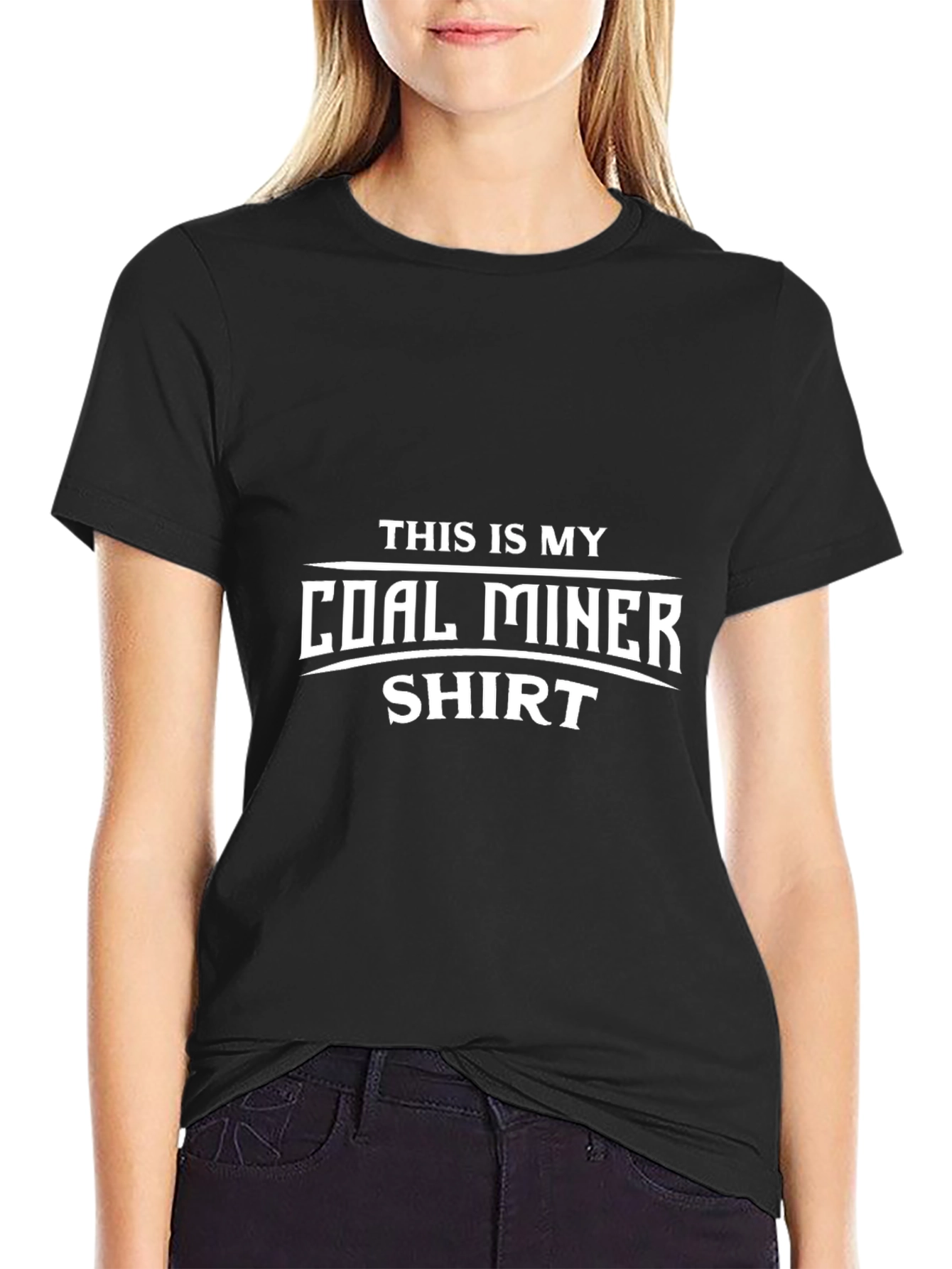 This Is My Coal Miner Shirt - Novelty Graphic Tee