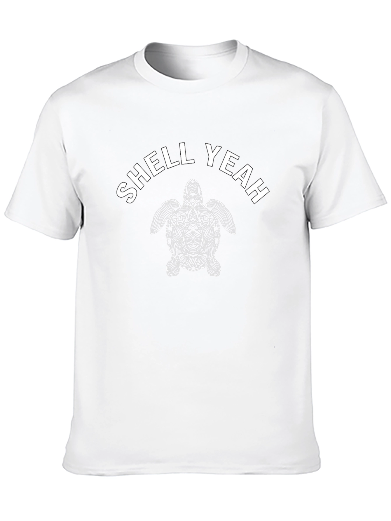 Shell Yeah! Sea Turtle Graphic T-Shirt