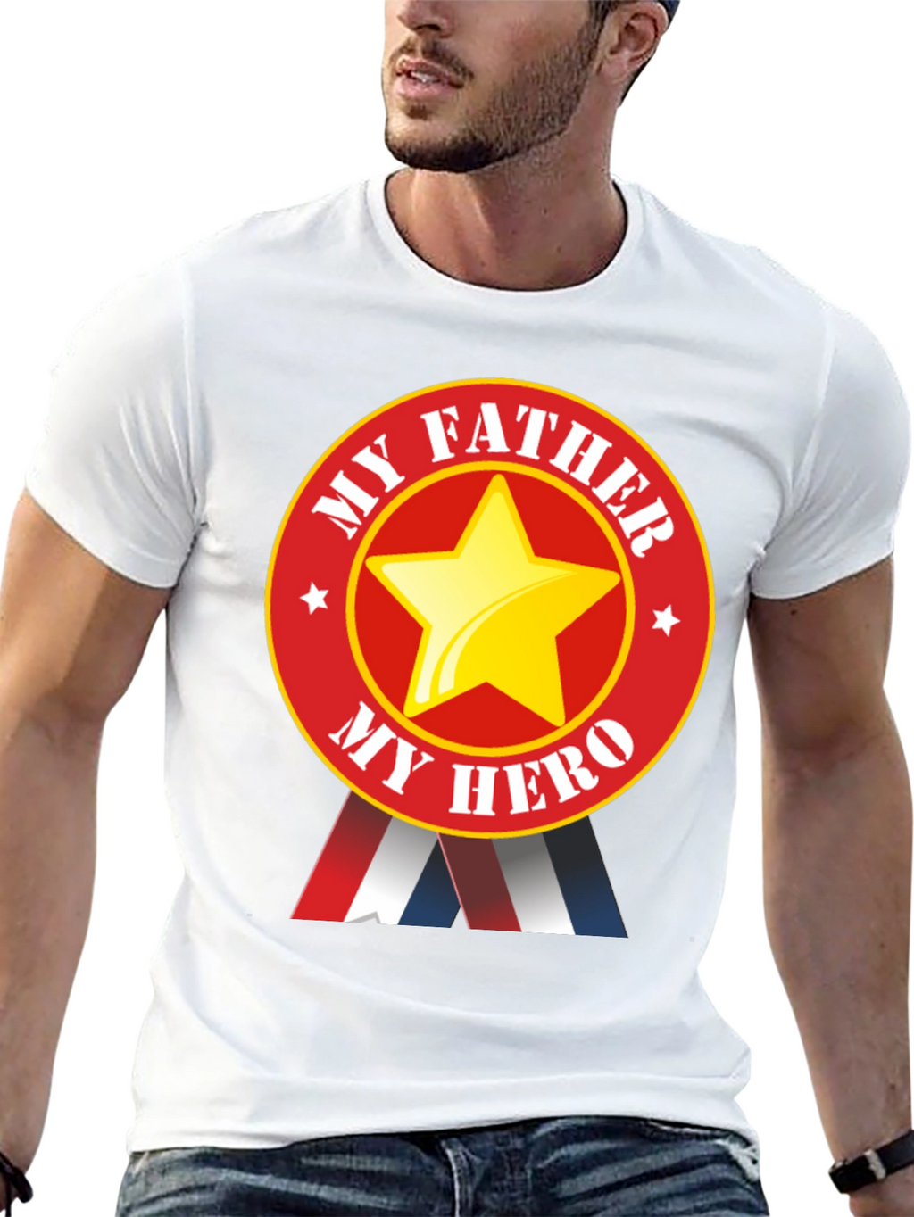 My Father My Hero Graphic T-Shirt