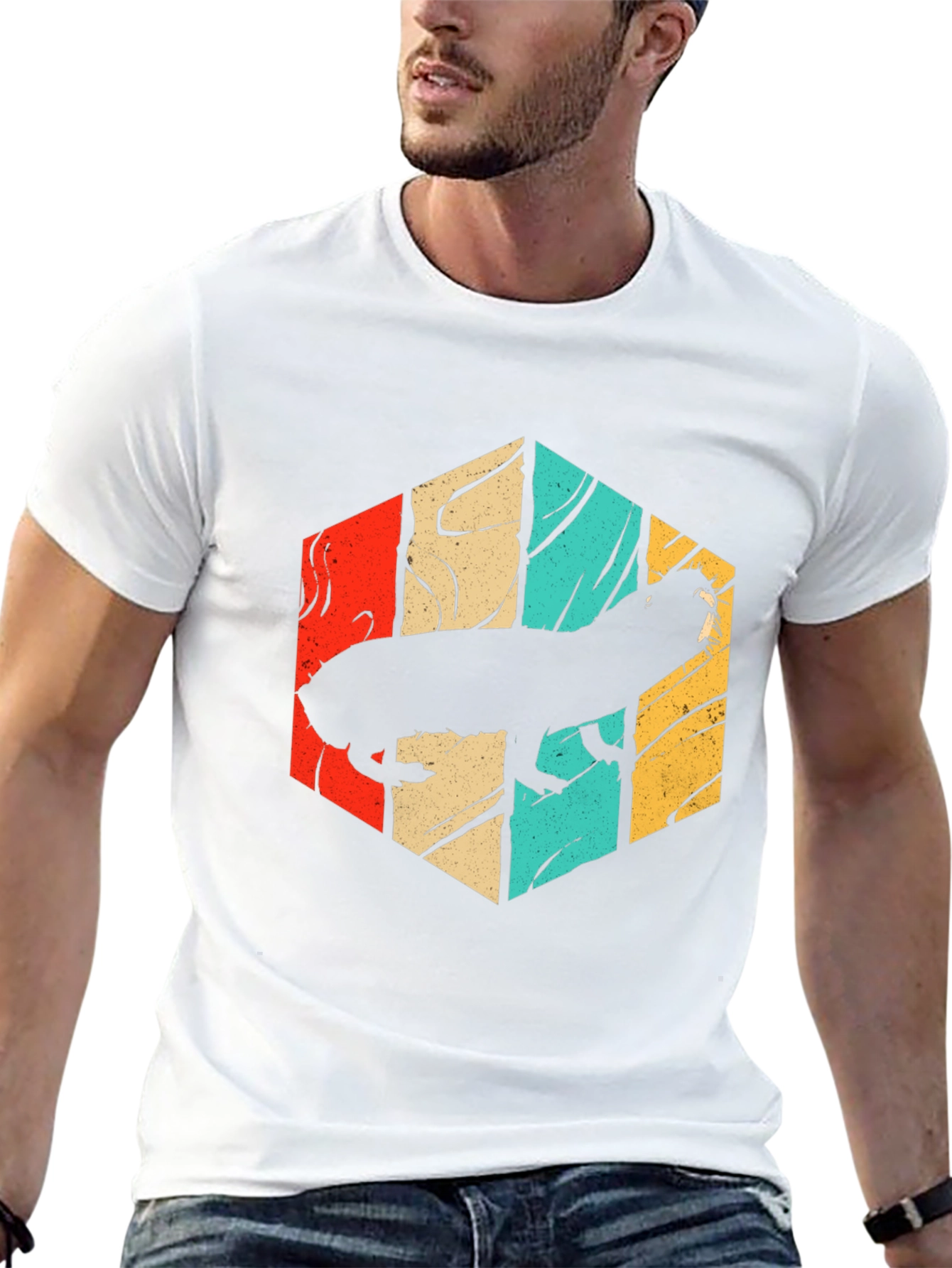 Retro Llama Silhouette Tee