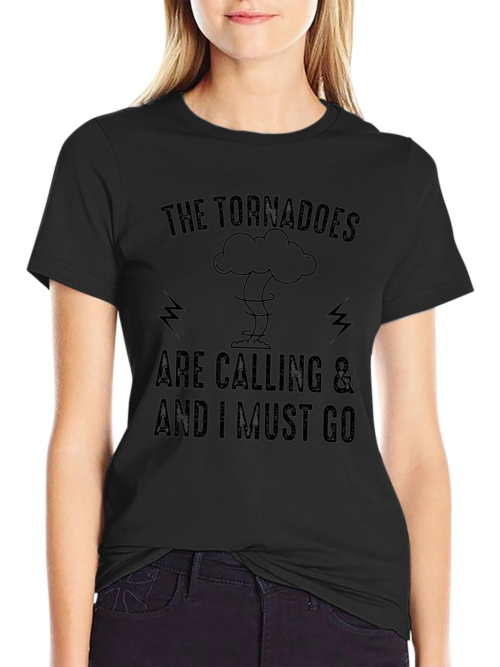 Tornadoes Are Calling Funny Graphic Tee