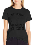 Tornadoes Are Calling Funny Graphic Tee