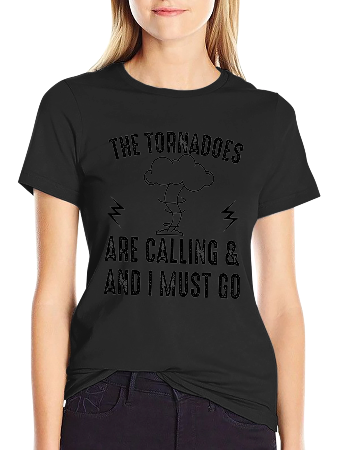 Tornadoes Are Calling Funny Graphic Tee