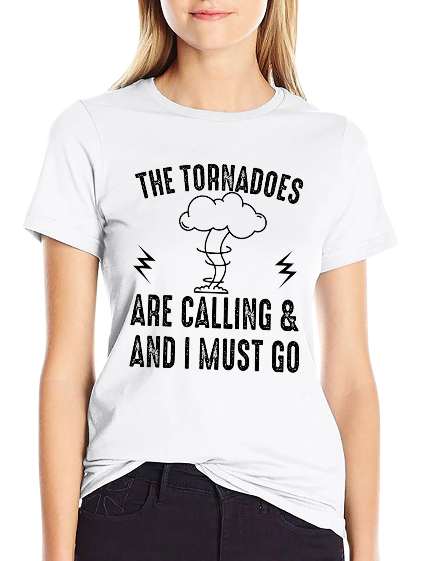 Tornadoes Are Calling Funny Graphic Tee