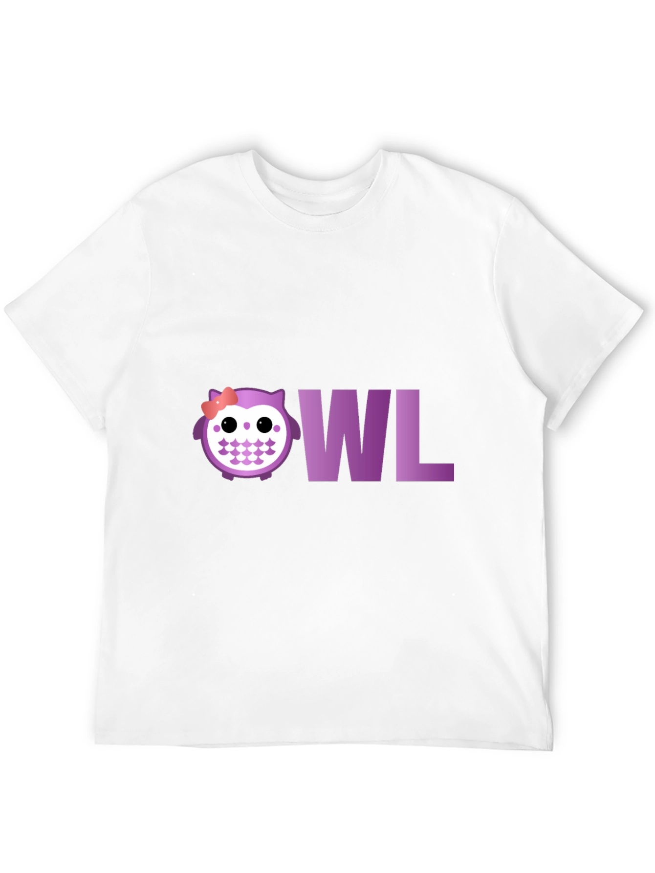 Cute Owl T-Shirt - Purple Graphic Tee