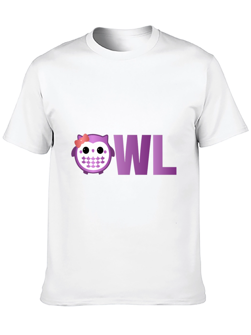 Cute Owl T-Shirt - Purple Graphic Tee