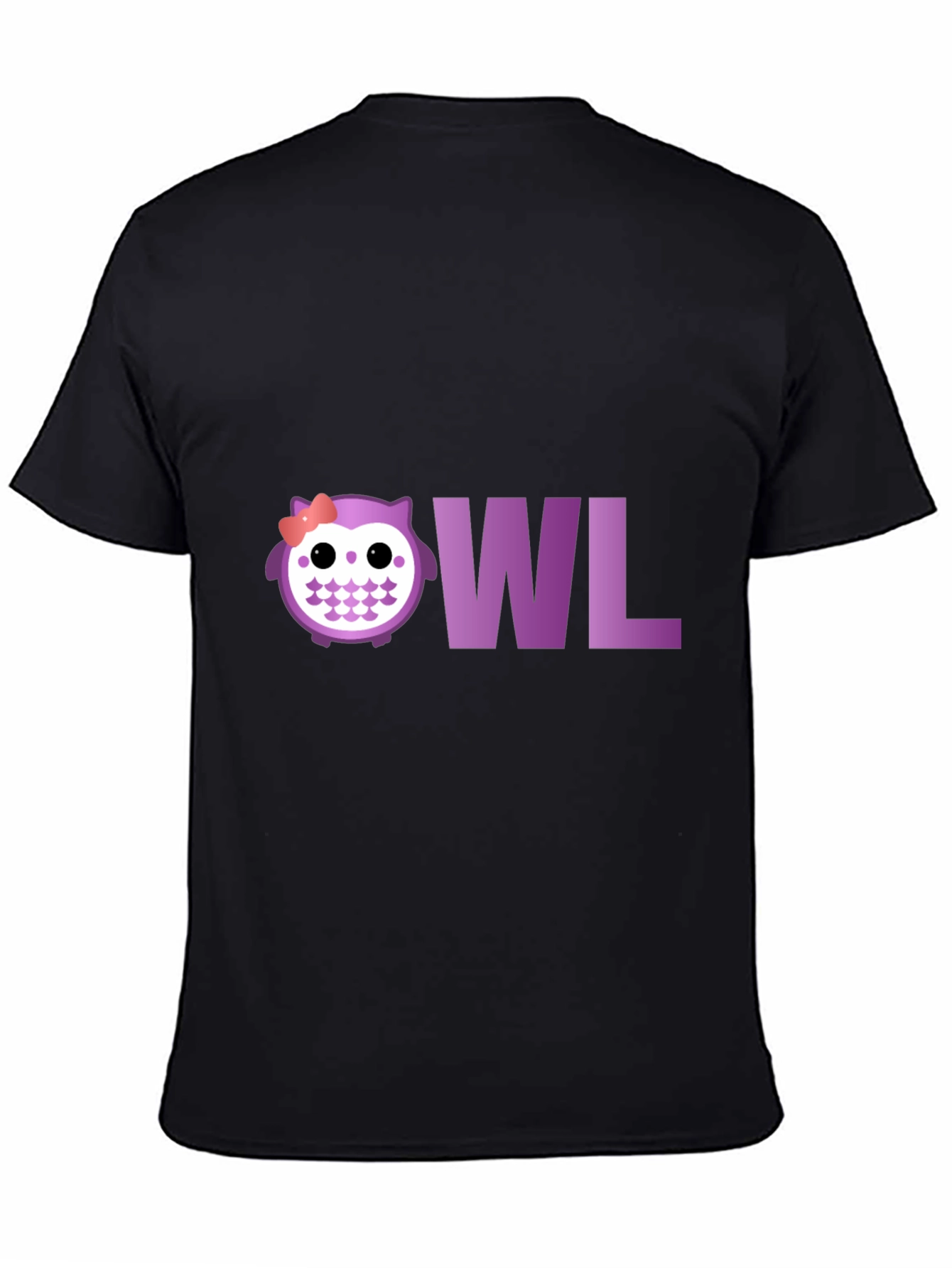 Cute Owl T-Shirt - Purple Graphic Tee