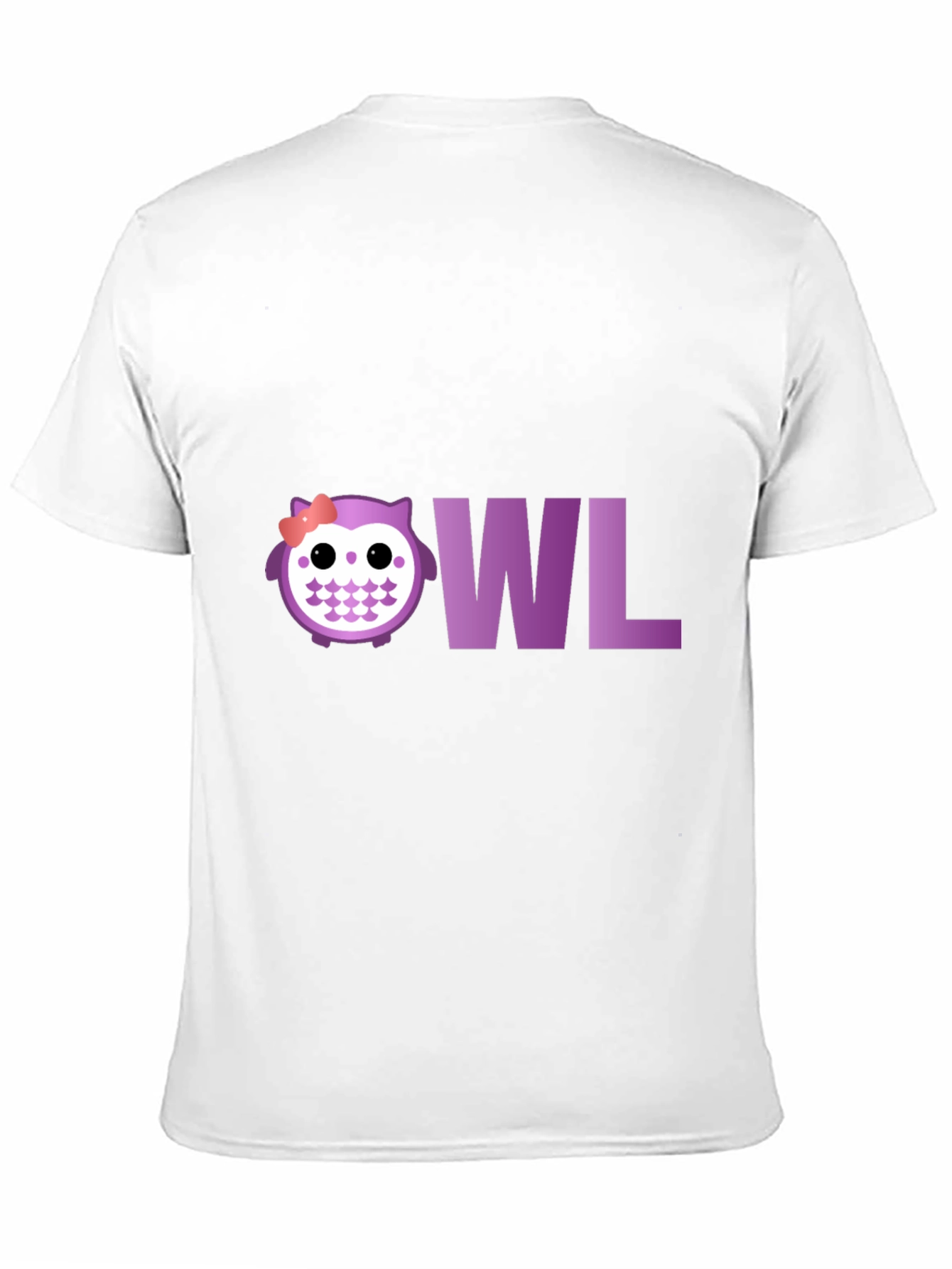Cute Owl T-Shirt - Purple Graphic Tee