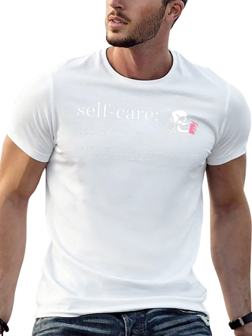 Self-Care Definition Graphic T-Shirt