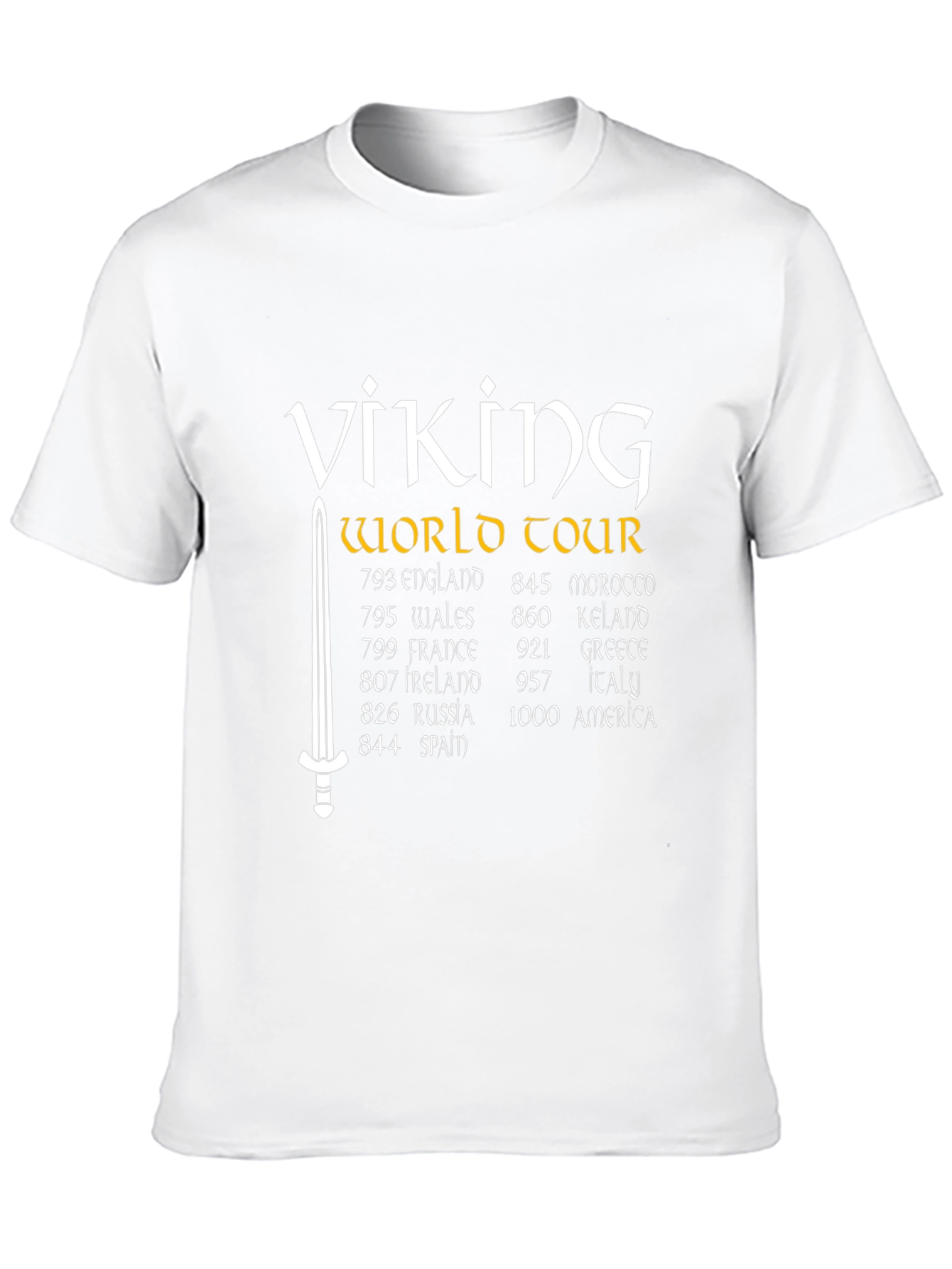 Viking World Tour T-Shirt - Black