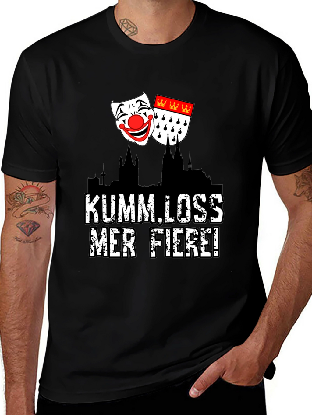 Kumm Loss Mer Fiere! Cologne T-Shirt