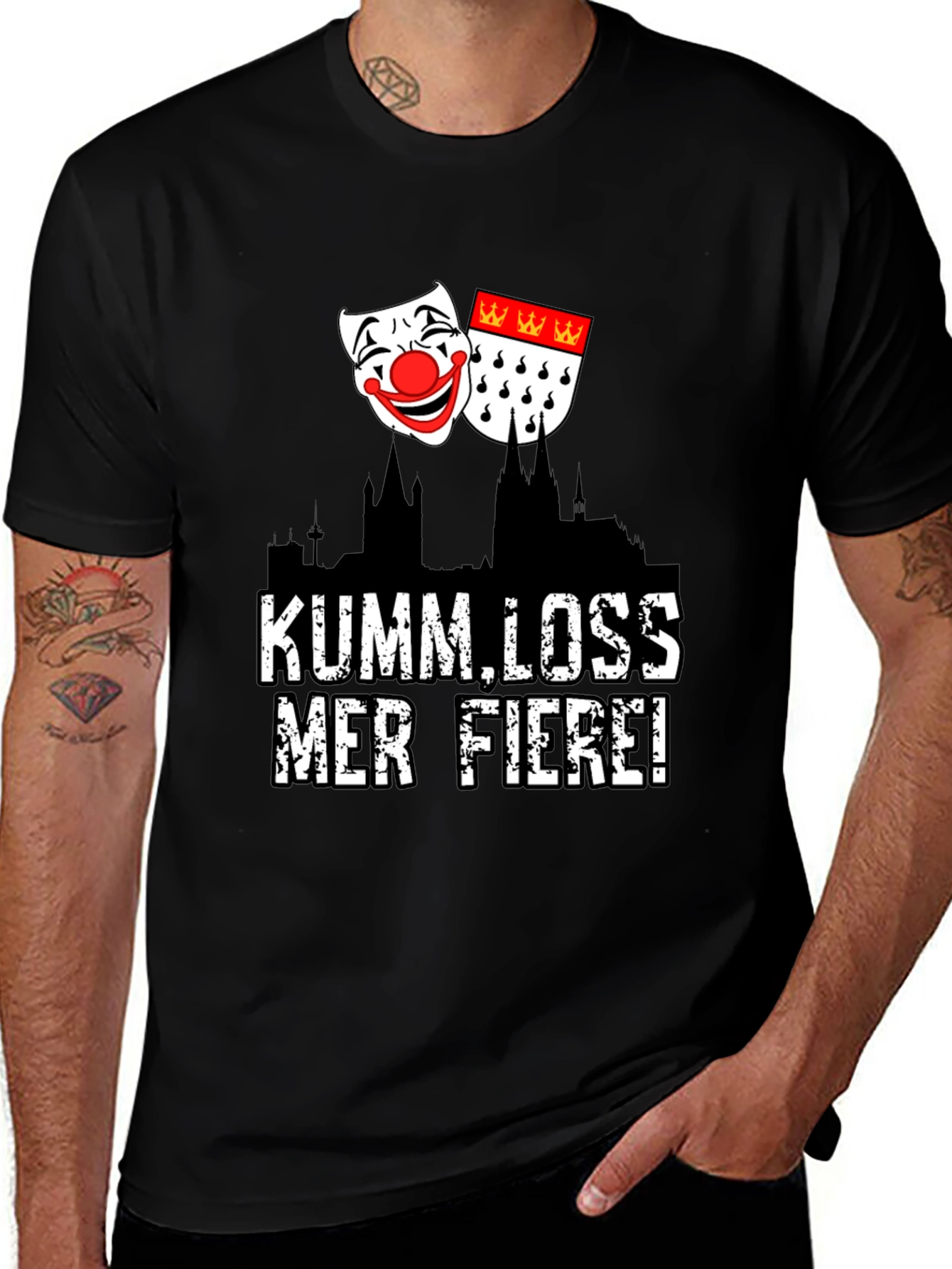 Kumm Loss Mer Fiere! Cologne T-Shirt