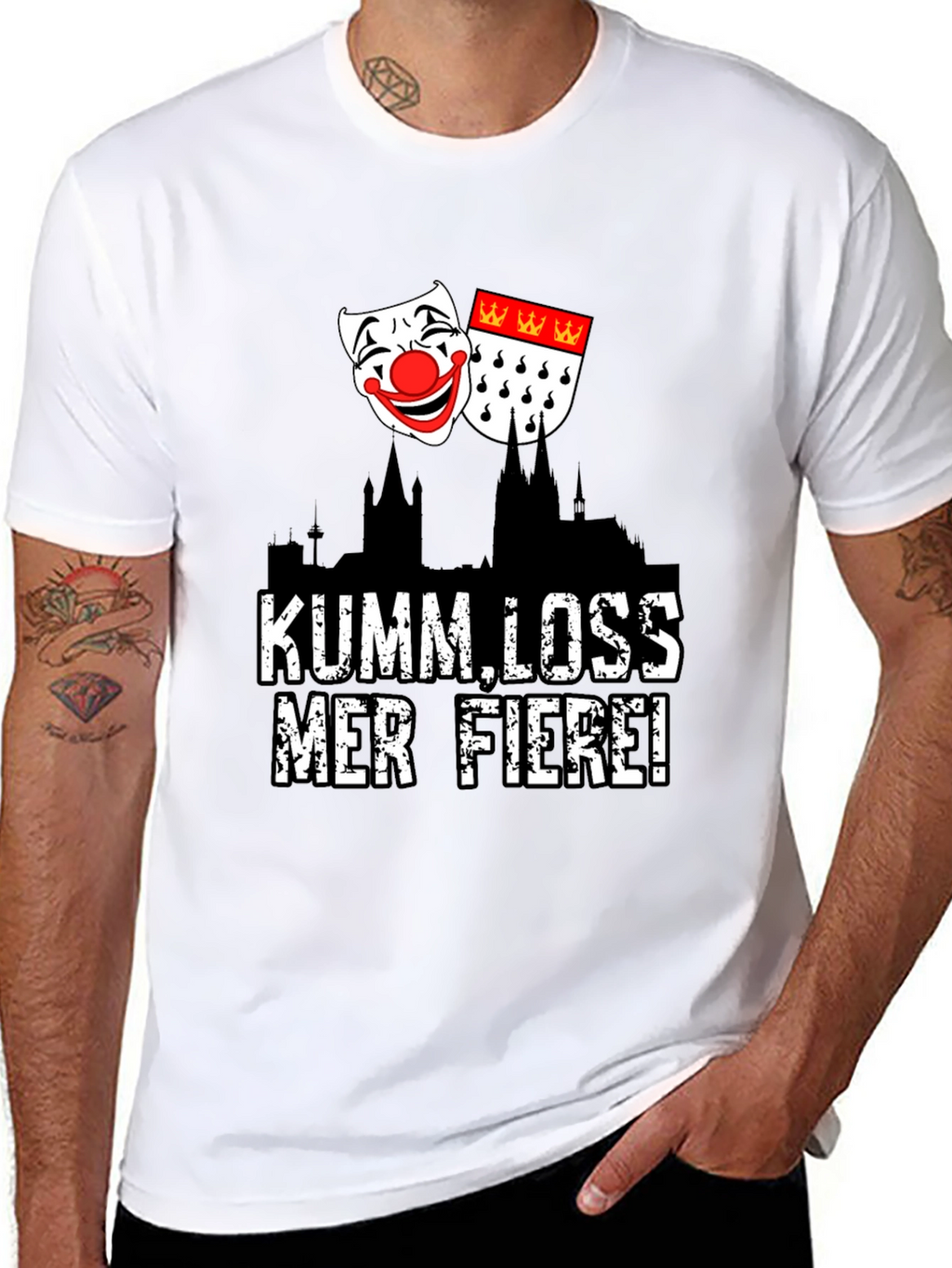 Kumm Loss Mer Fiere! Cologne T-Shirt