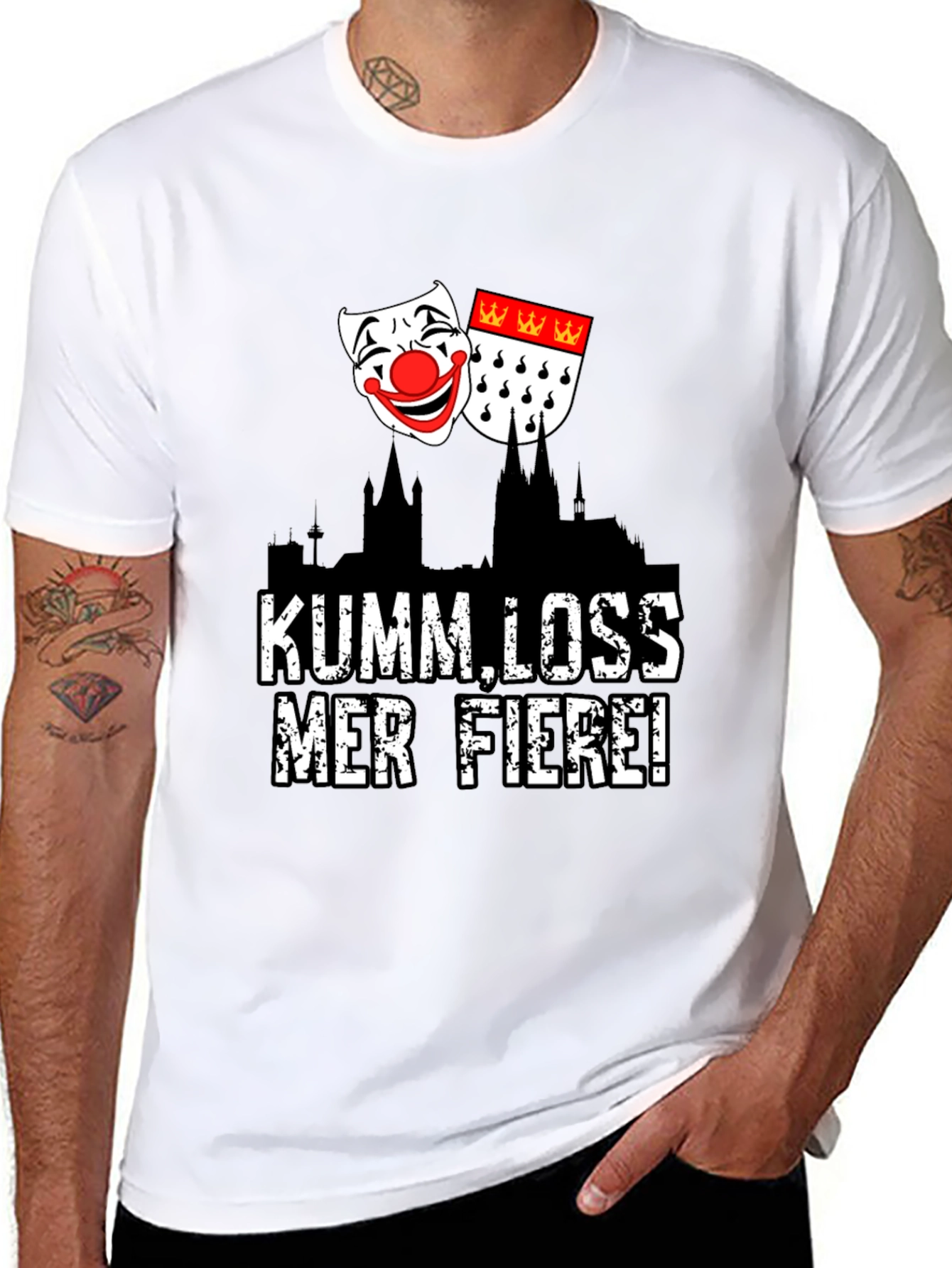 Kumm Loss Mer Fiere! Cologne T-Shirt