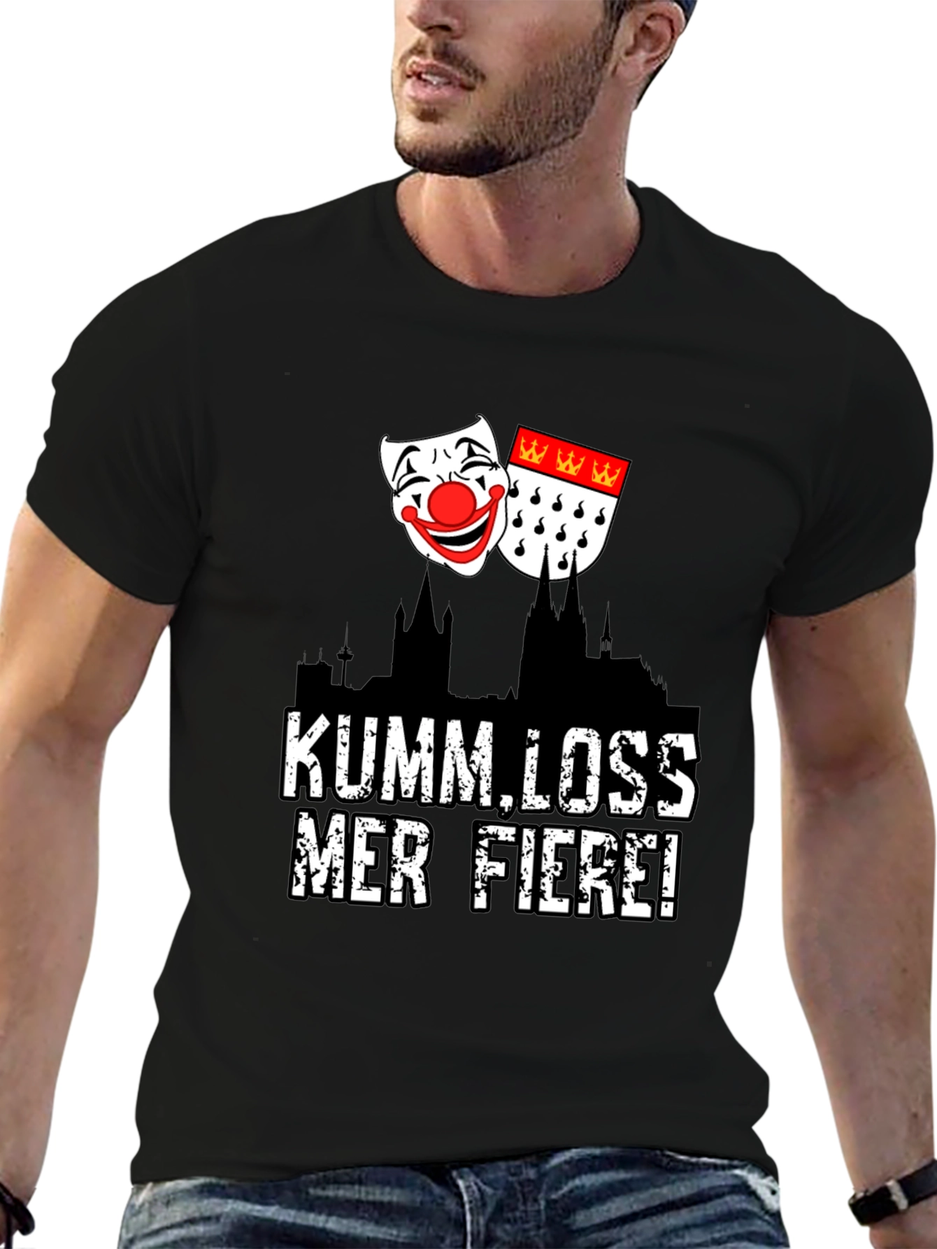 Kumm Loss Mer Fiere! Cologne T-Shirt