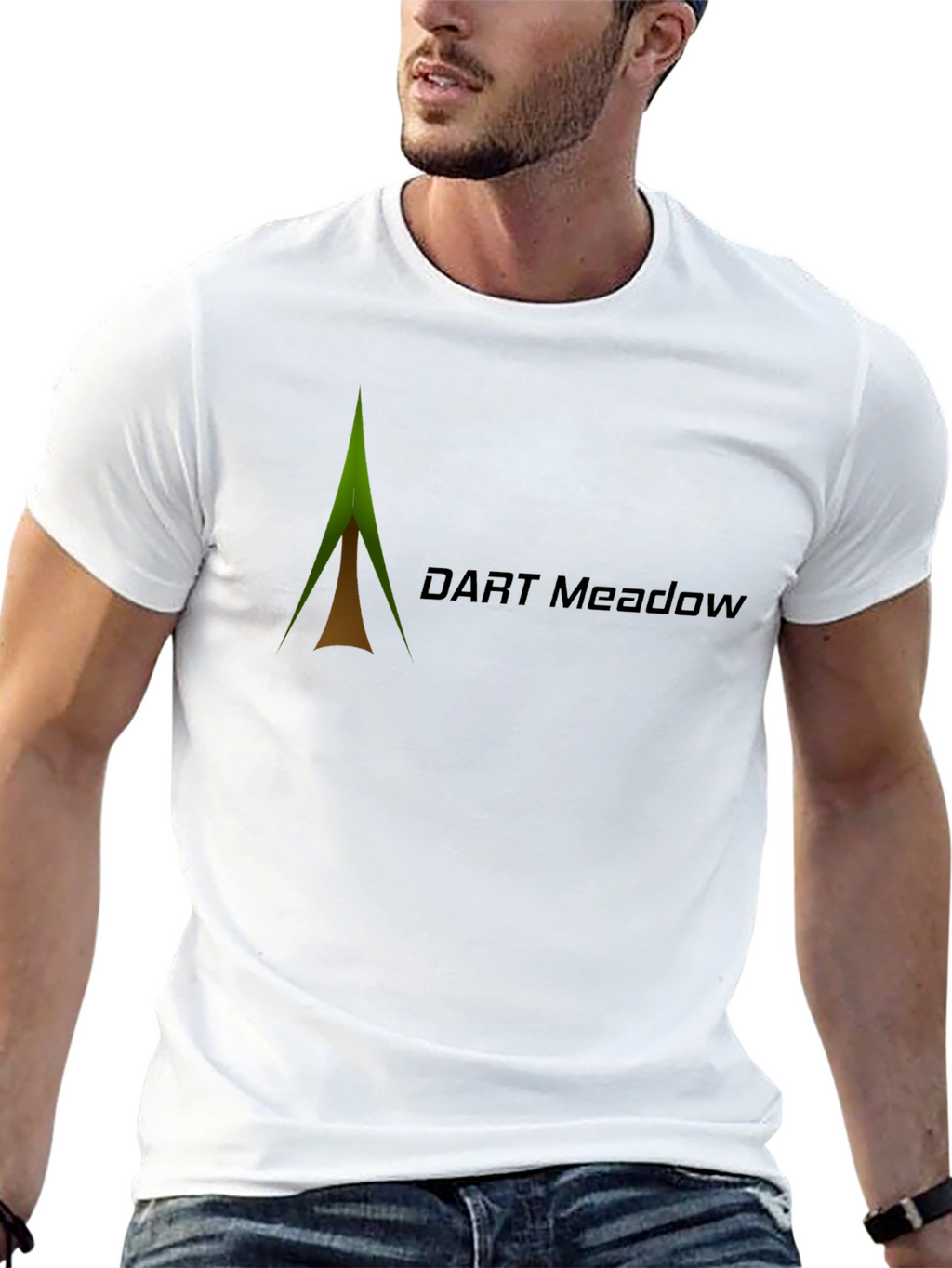 DART Meadow Black Graphic Tee