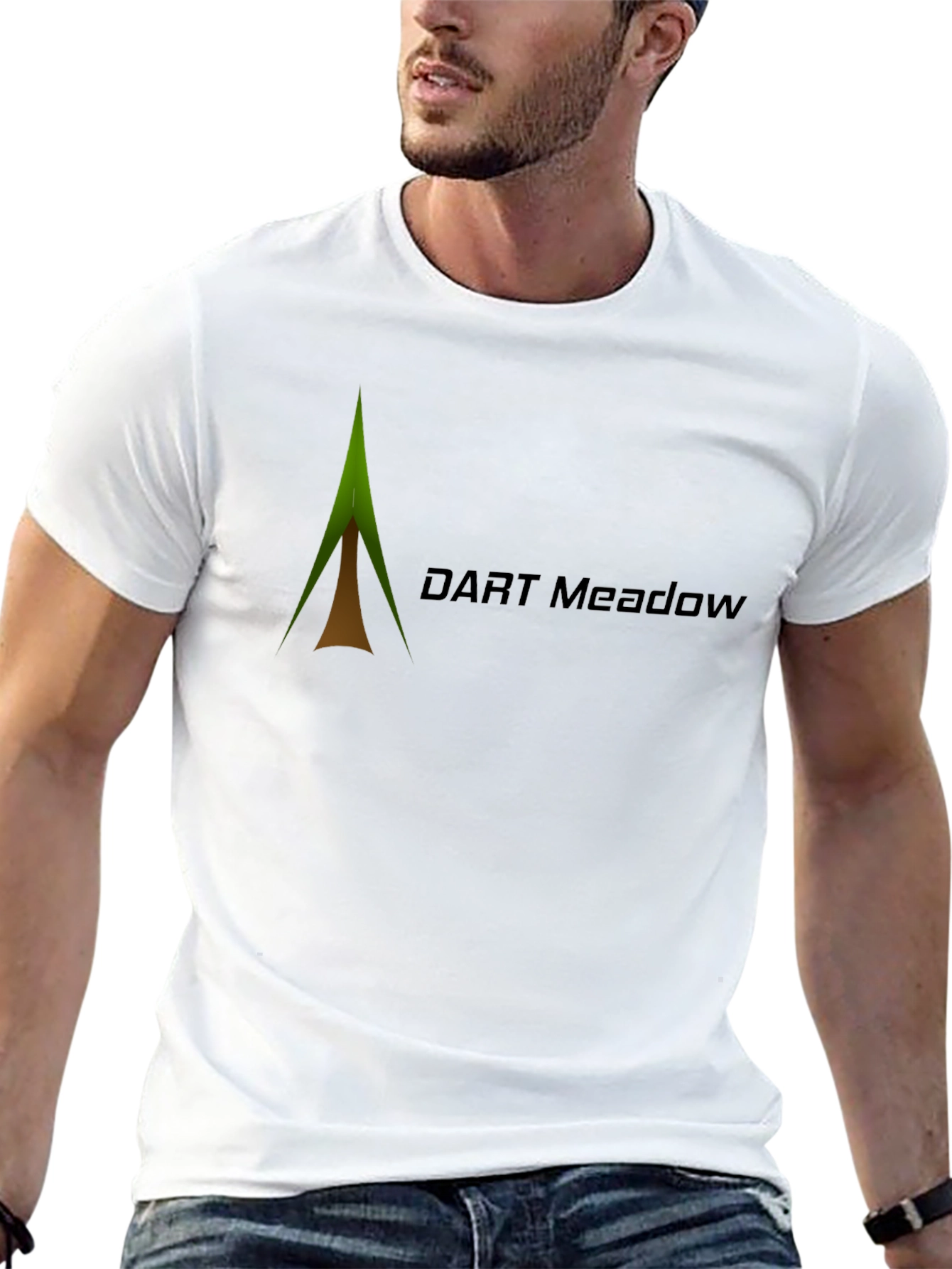 DART Meadow Black Graphic Tee