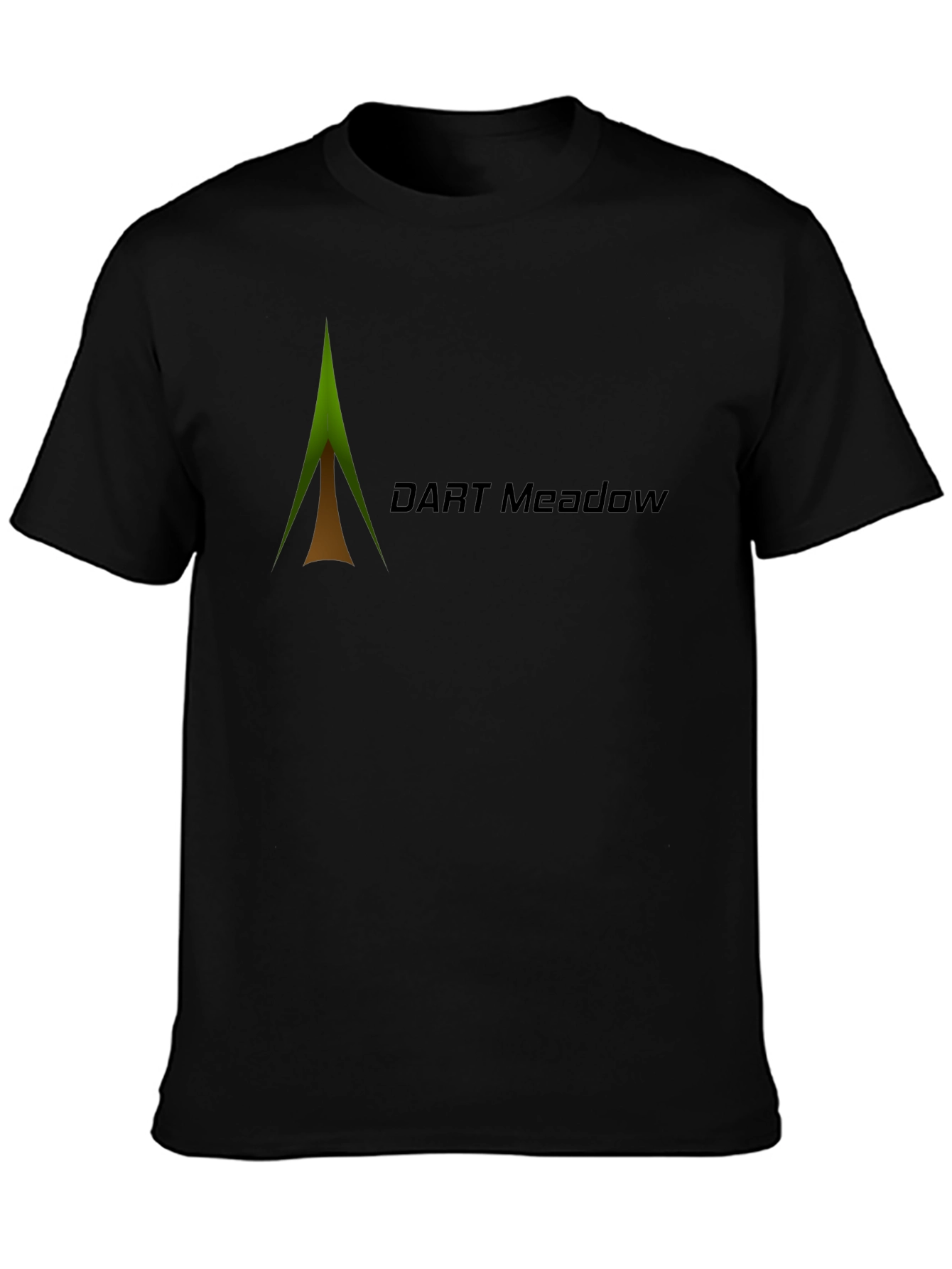 DART Meadow Black Graphic Tee