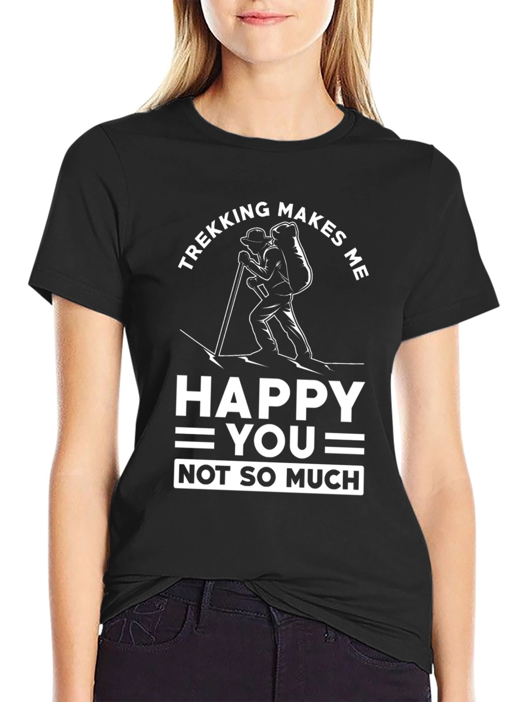 Trekking Makes Me Happy T-Shirt