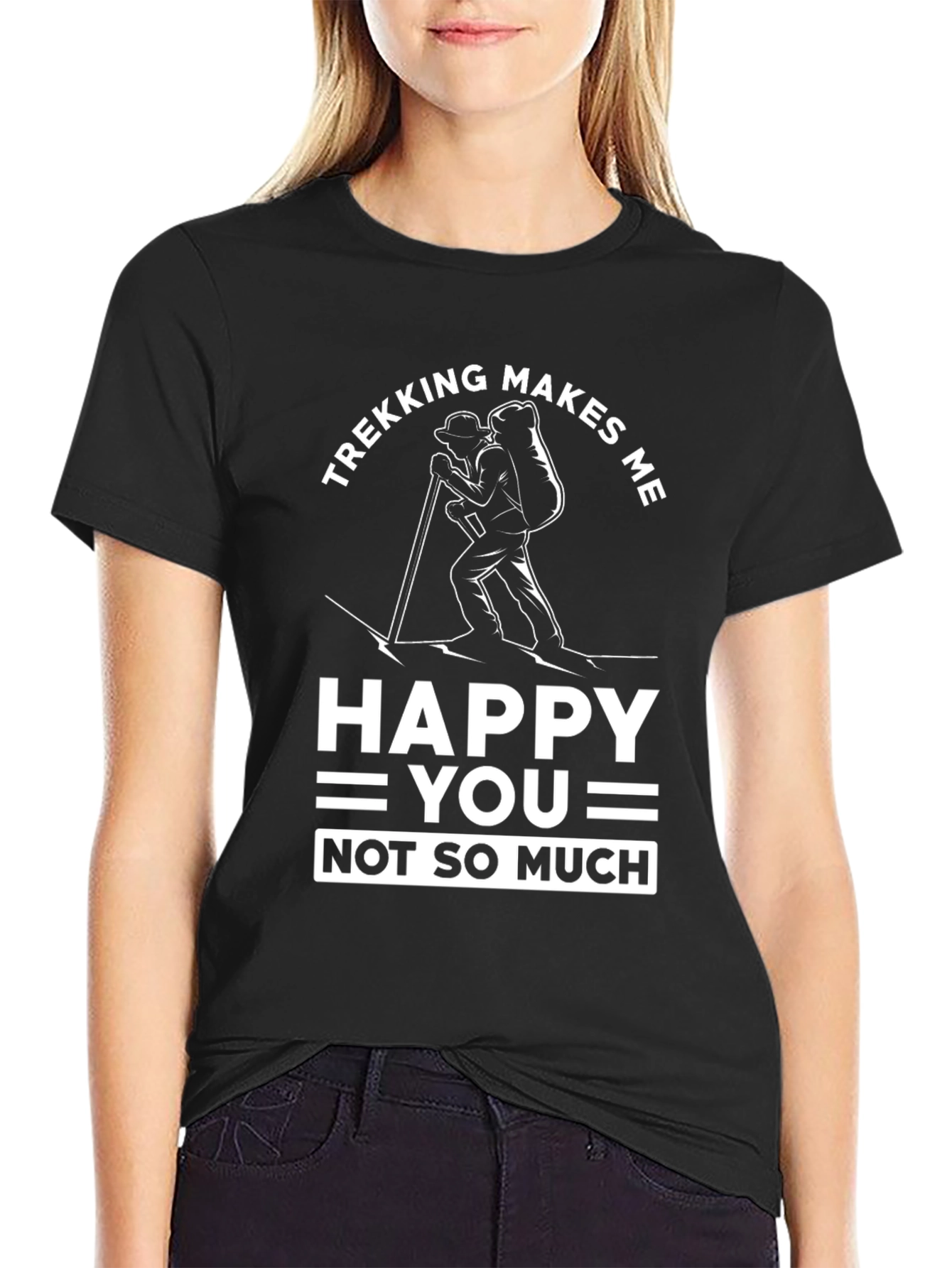 Trekking Makes Me Happy T-Shirt