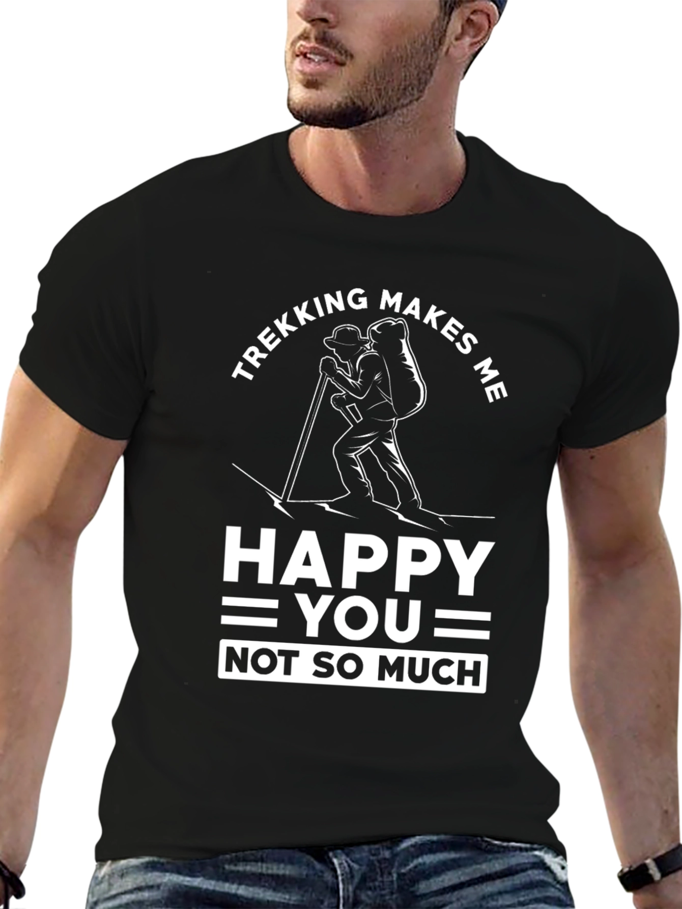 Trekking Makes Me Happy T-Shirt