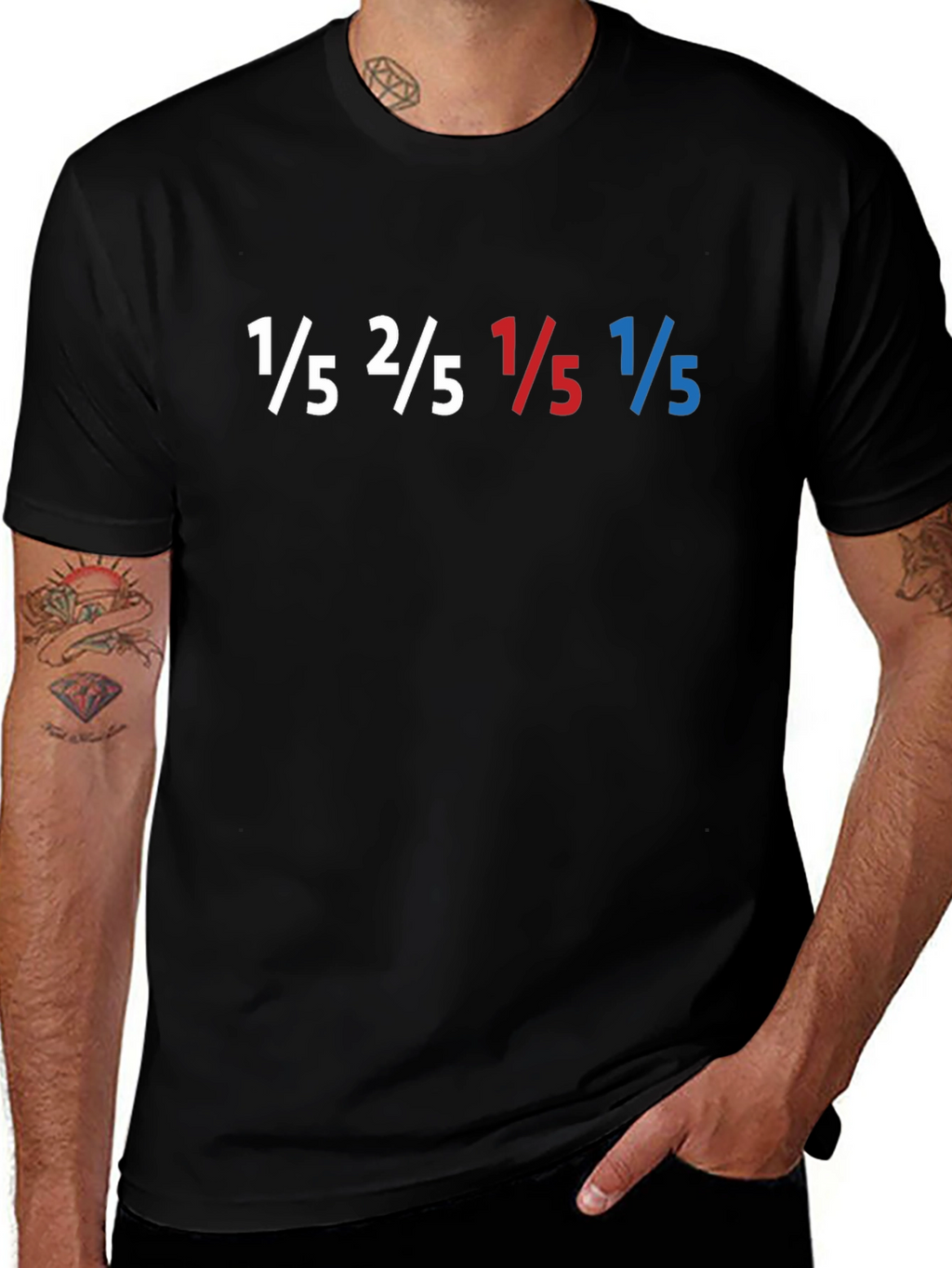 Fraction Graphic T-Shirt
