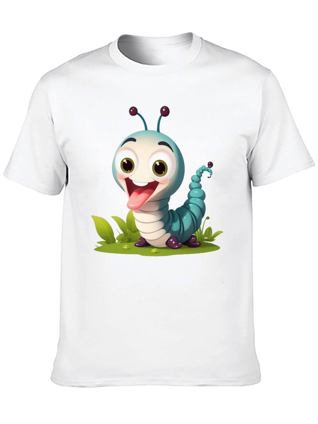 Cartoon Caterpillar Graphic Tee