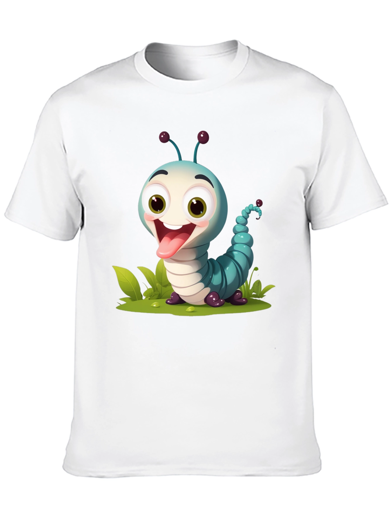 Cartoon Caterpillar Graphic Tee