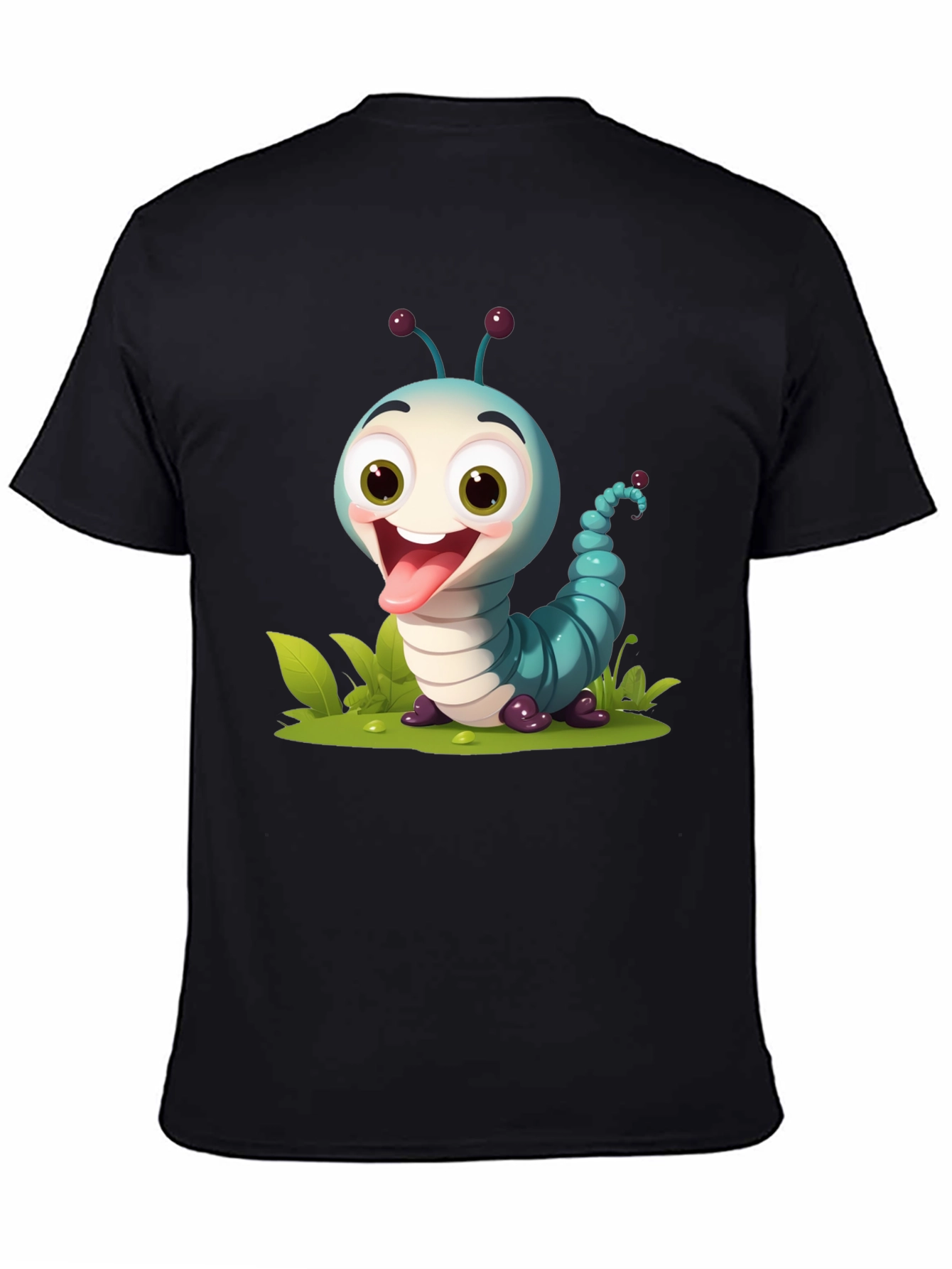 Cartoon Caterpillar Graphic Tee