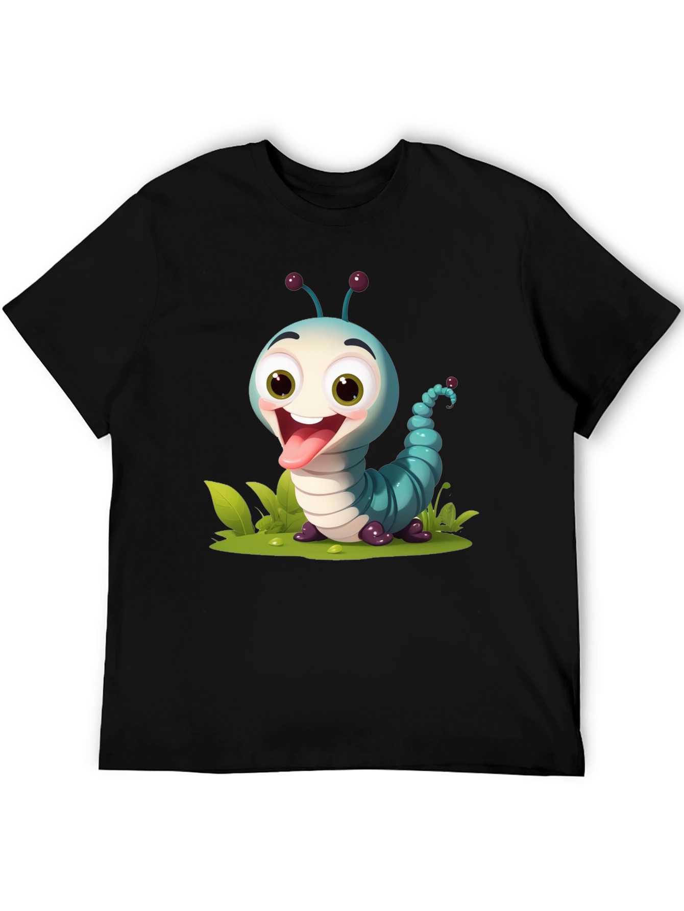 Cartoon Caterpillar Graphic Tee