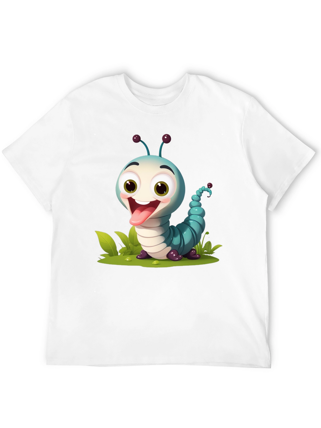 Cartoon Caterpillar Graphic Tee