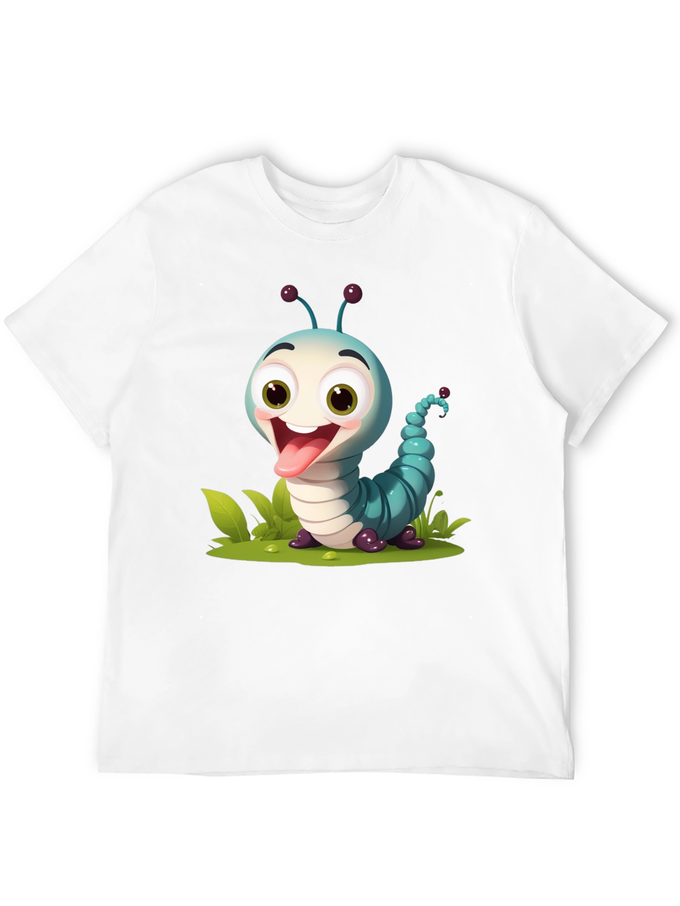Cartoon Caterpillar Graphic Tee