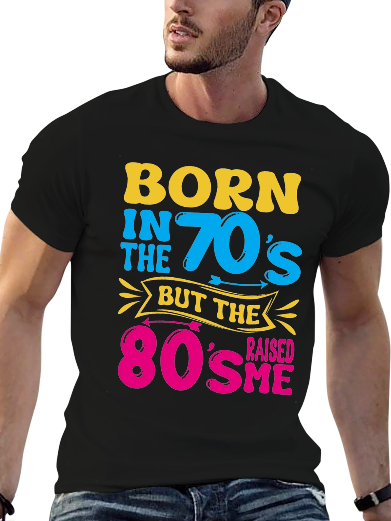 Born in the 70s Raised in the 80s T-Shirt