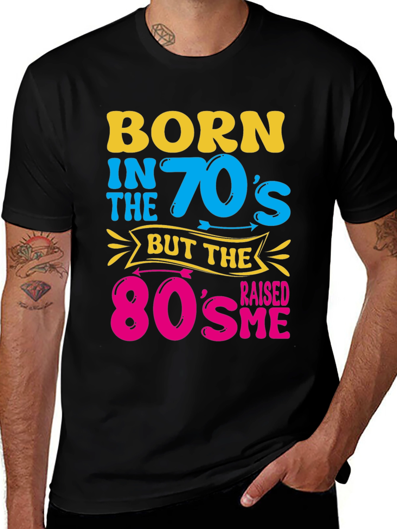 Born in the 70s Raised in the 80s T-Shirt