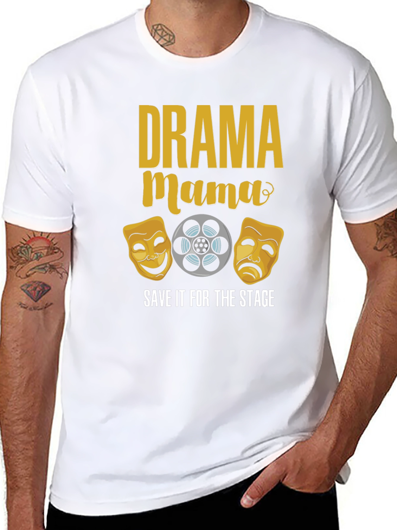 Drama Mama T-Shirt - Theater Lover Tee
