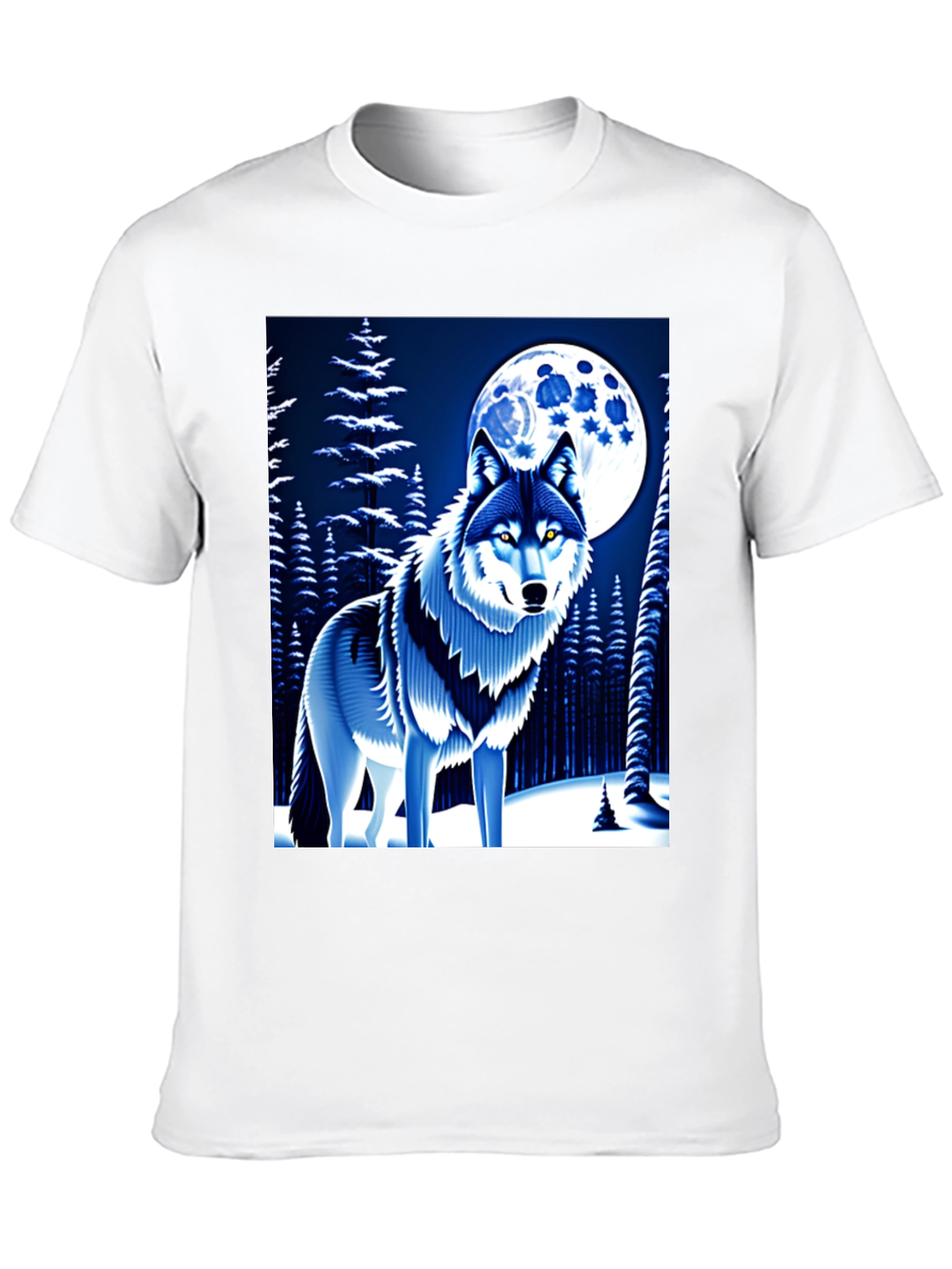 Wolf Moon Graphic T-Shirt