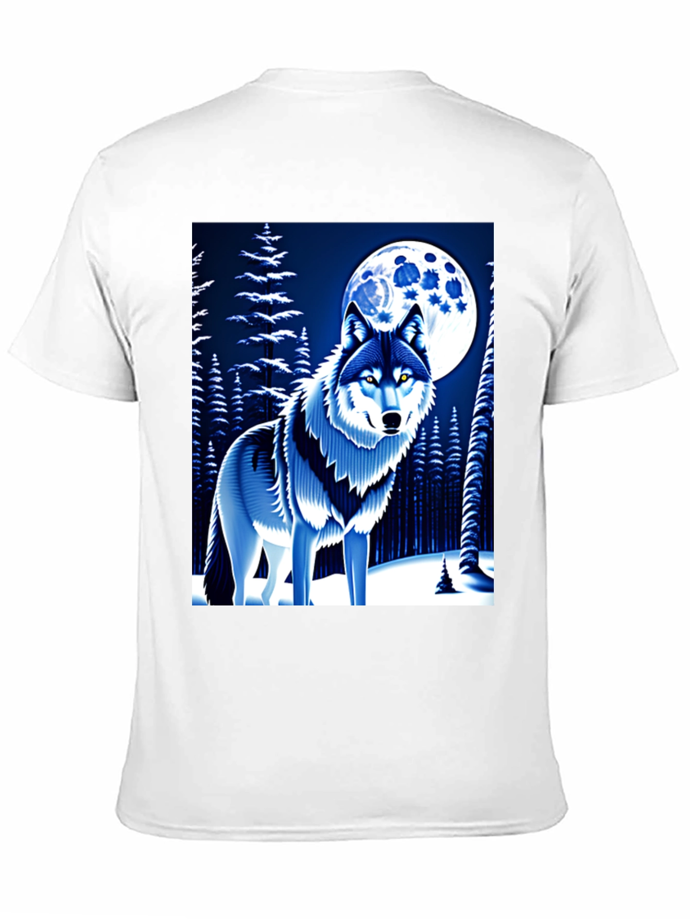 Wolf Moon Graphic T-Shirt