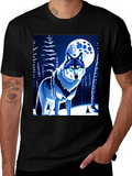 Wolf Moon Graphic T-Shirt