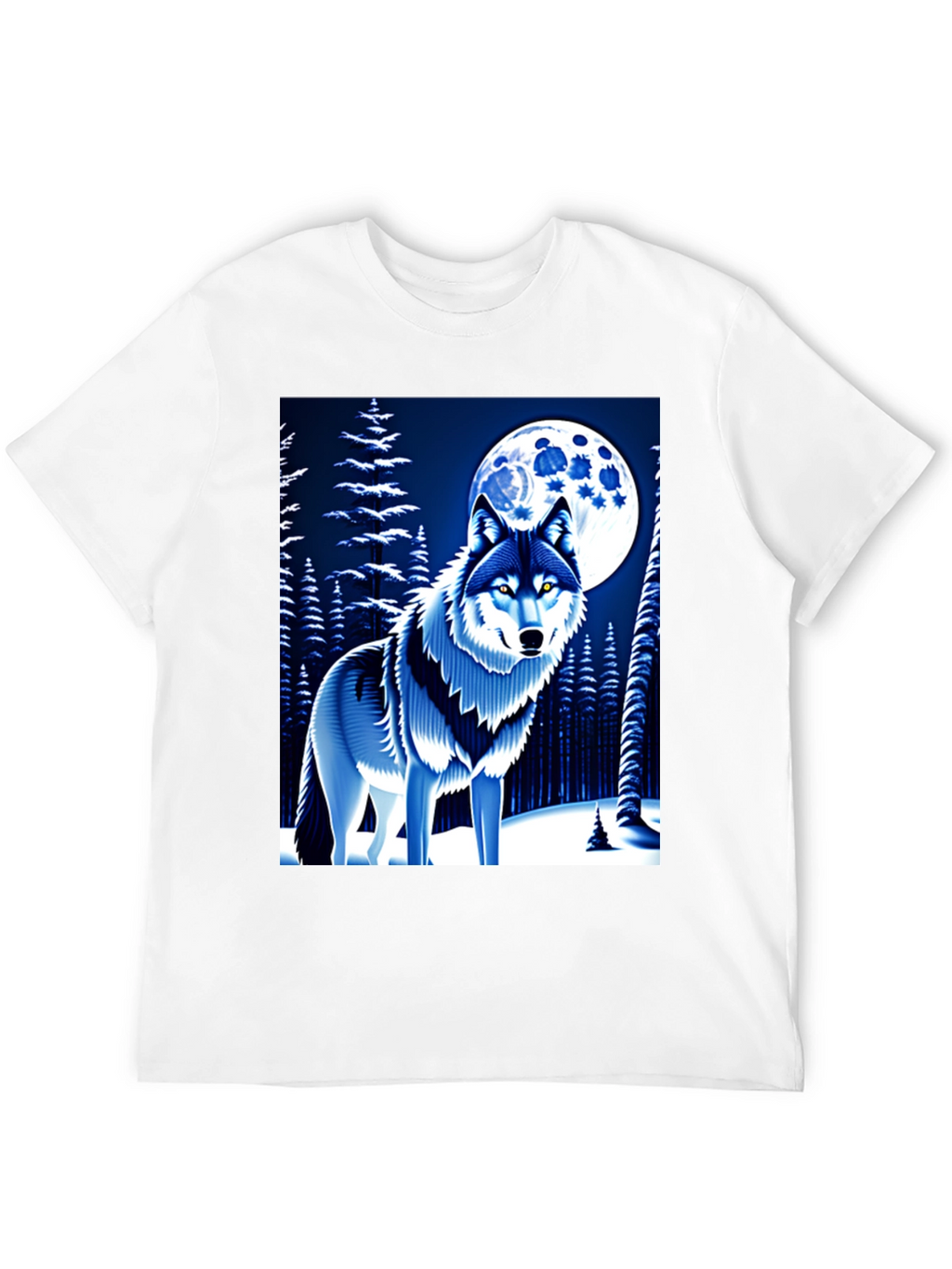 Wolf Moon Graphic T-Shirt