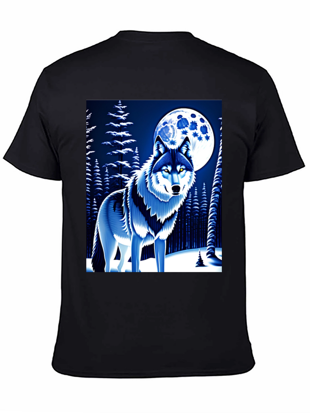 Wolf Moon Graphic T-Shirt