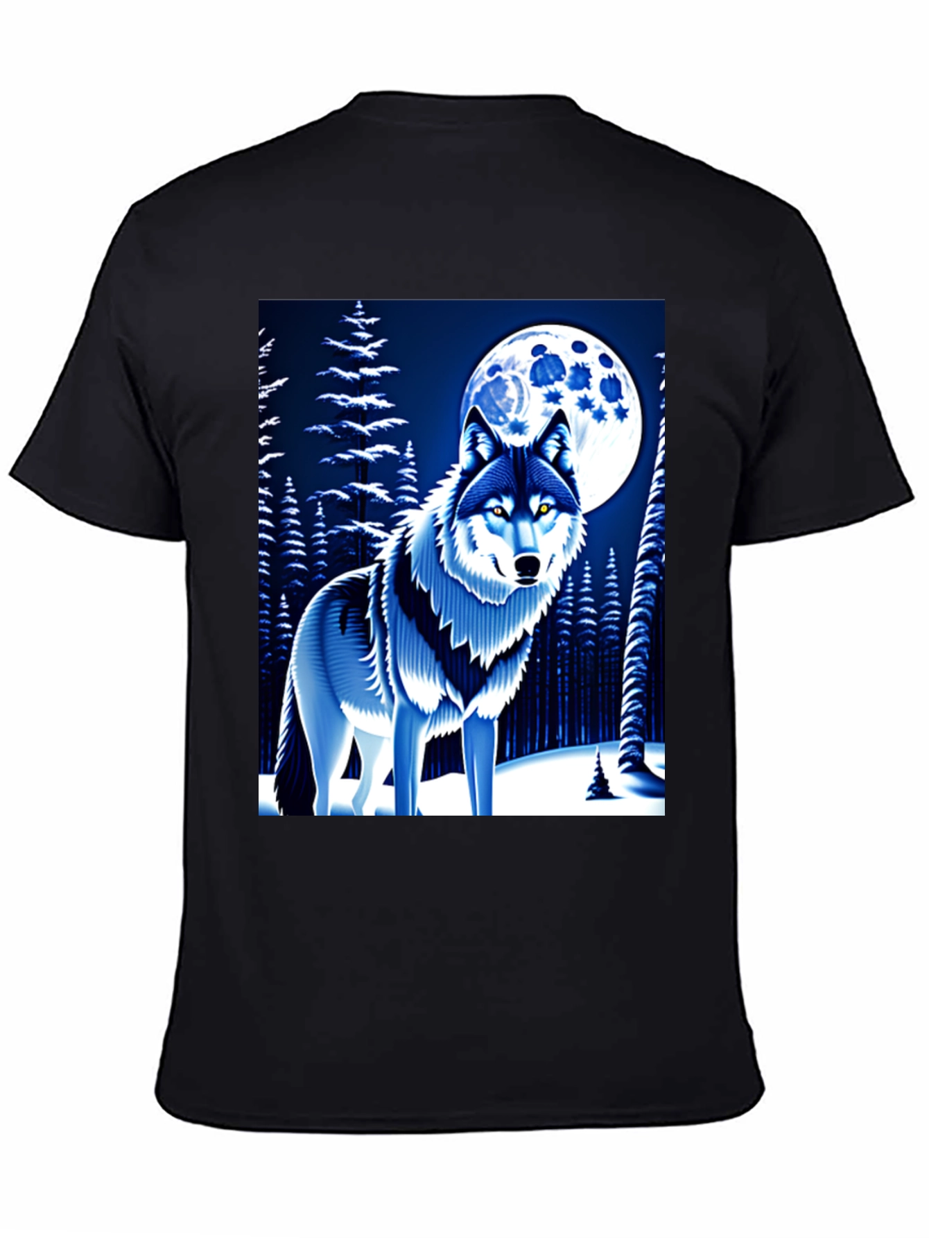 Wolf Moon Graphic T-Shirt